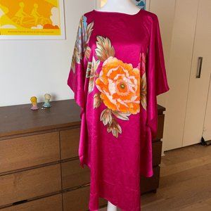 LEDAMON stunning silk  mumu dress